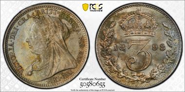 1893 3D S-3942 Old Head MS65