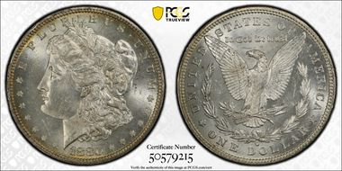 1880-O $1 MS62