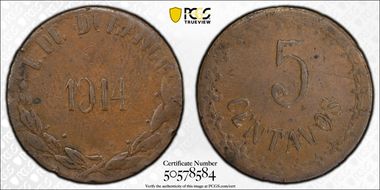 1914 5C KM-630 GB-117 AU53BN