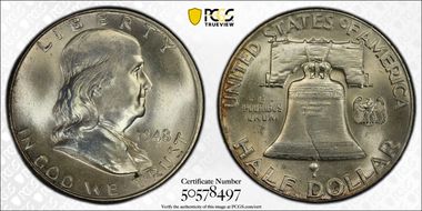 1948 50C MS65