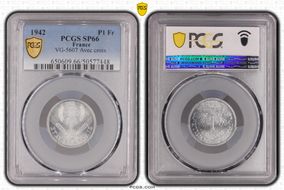 1942 P1 Fr VG-5607 Avec croix SP66