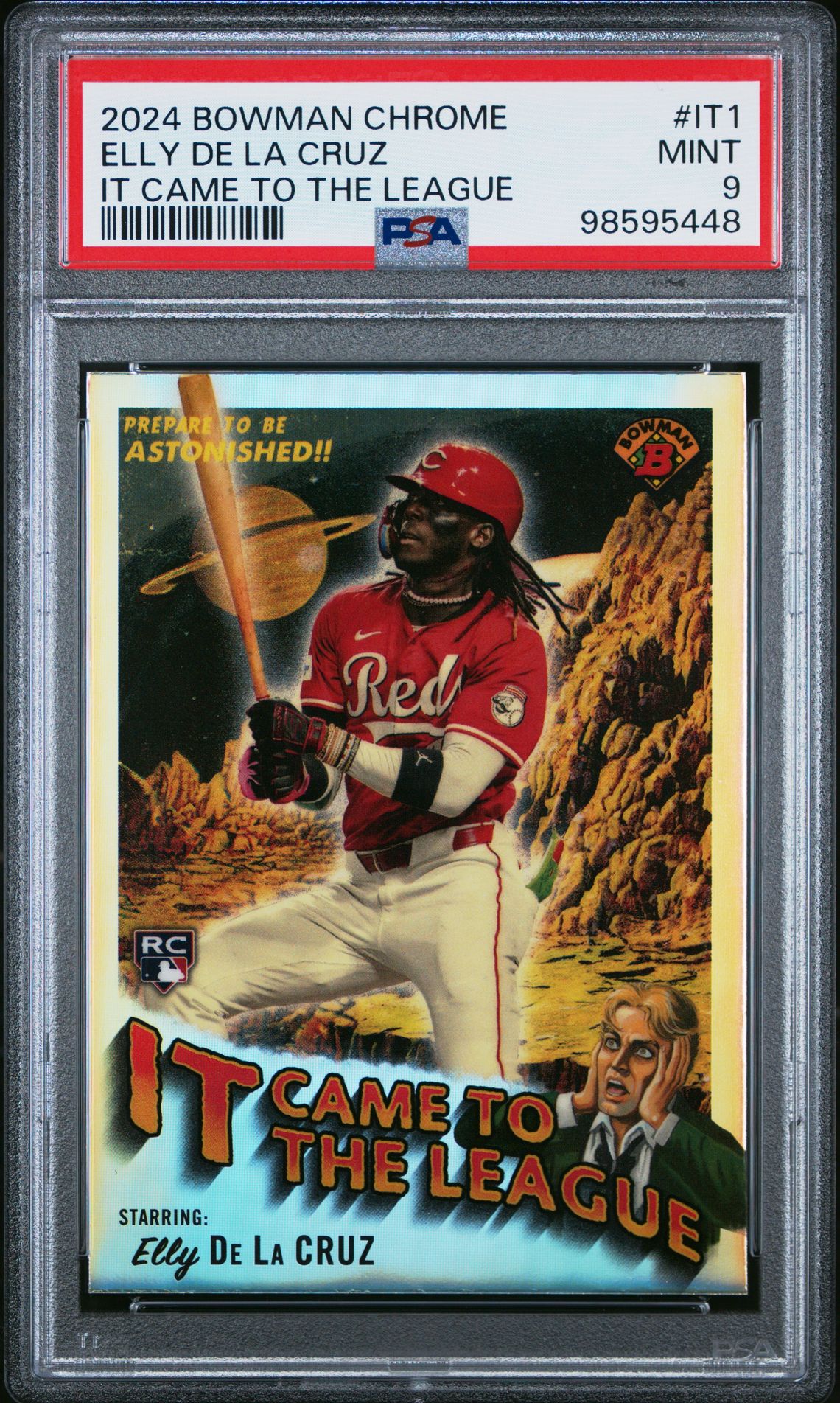 2024 Bowman Chrome Bowman Chrome It Came To The League #IT1 Elly De La Cruz front