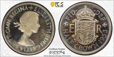 1953 1/2 Cr S-4137A PR64CAM