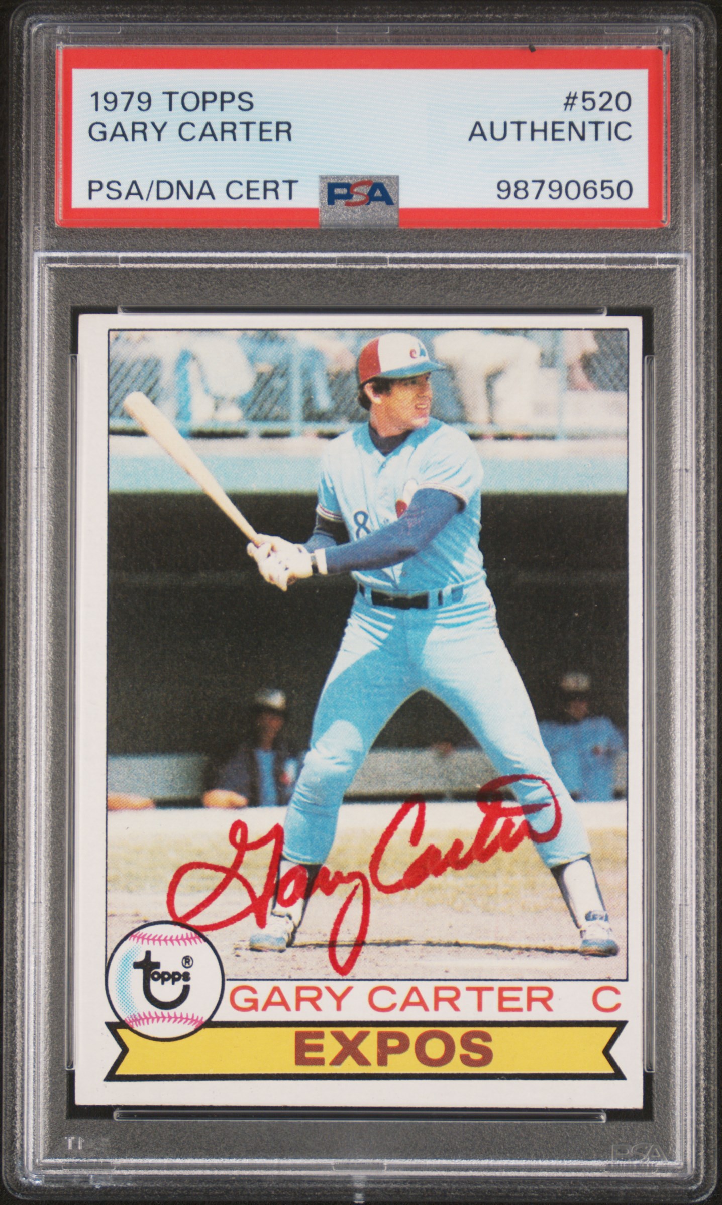 1979 Topps Gary Carter #520 front