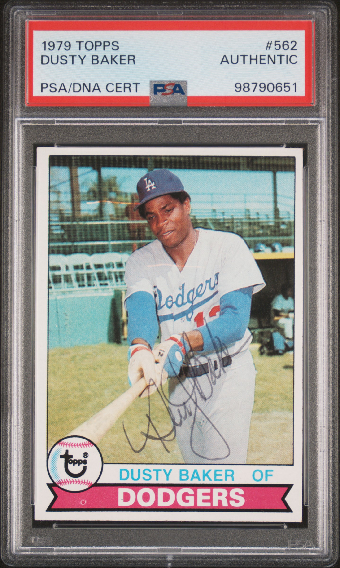 1979 Topps Dusty Baker #562 front