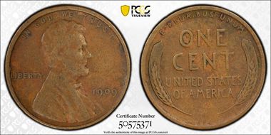 1909 VDB 1C VF25BN