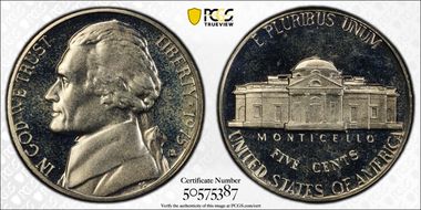 1975-S 5C PR67CAM