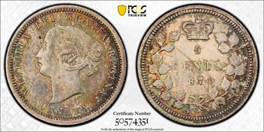 1870 5C WB WD Split SB7 MS62