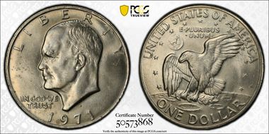 1971-D $1 MS63