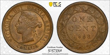 1888 1C AU53BN