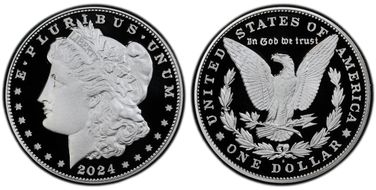 2024-S $1 Morgan Dollar First Strike PR70DCAM