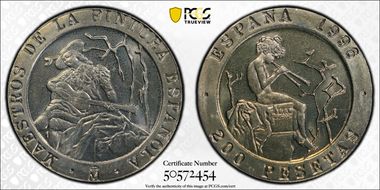 1996-M 200 P Bayeu and Fortuny MS68