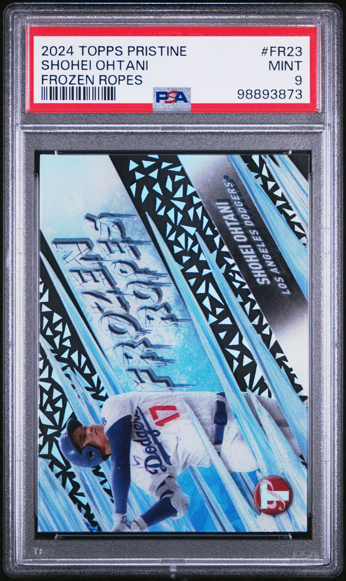 2024 Topps TOPPS PRISTINE FROZEN ROPES #FR23 Shohei Ohtani front