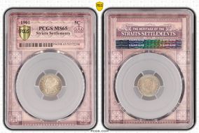 1901 5C MS65