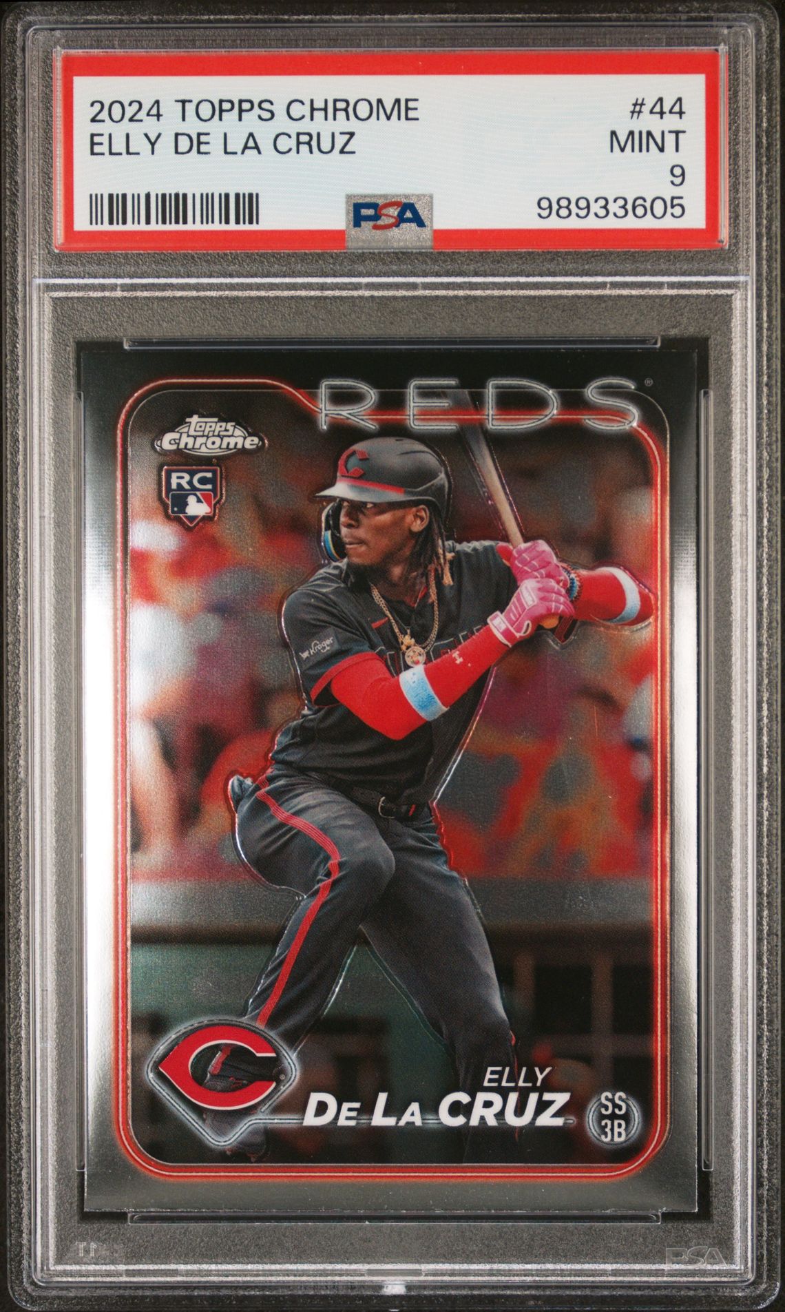 2024 Topps Chrome TOPPS CHROME #44 Elly De La Cruz front