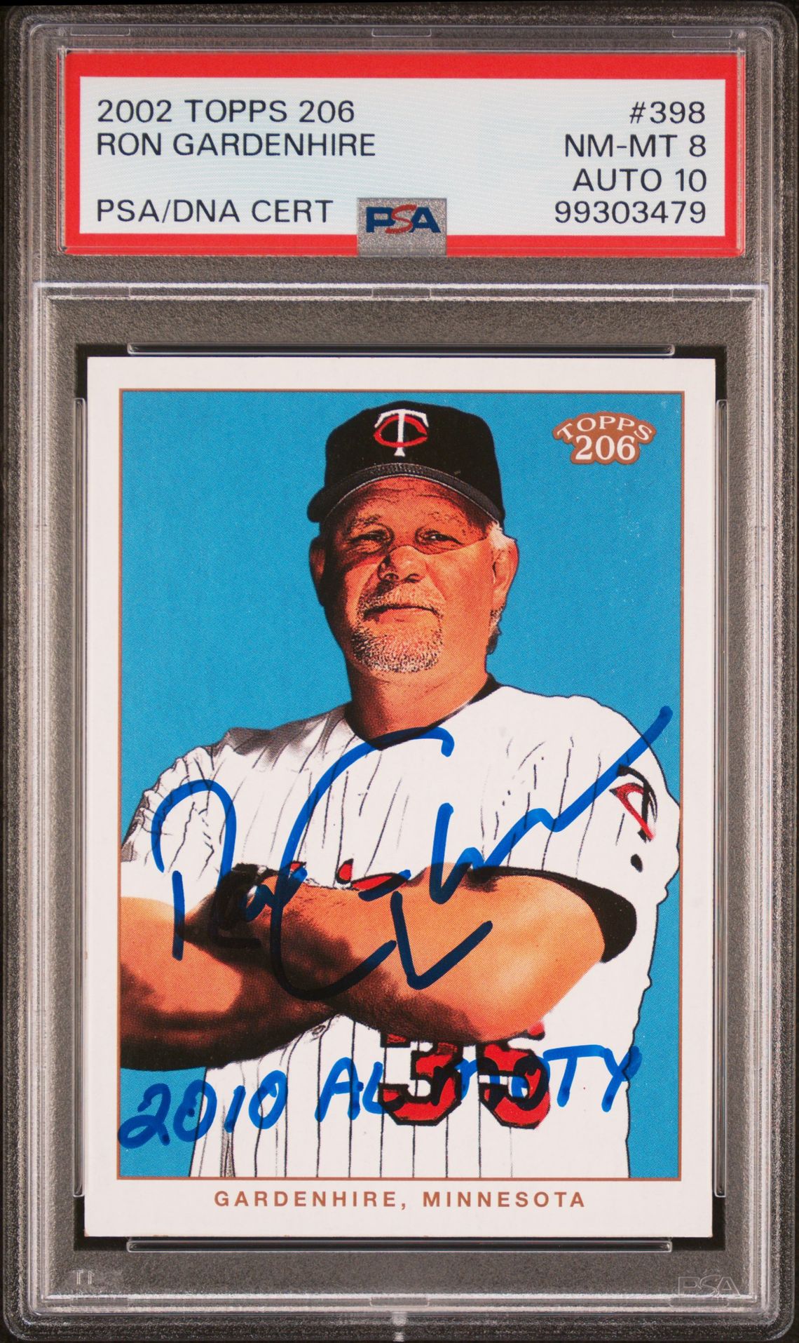 2002 Topps TOPPS 206 #398 Ron Gardenhire front