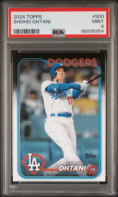 Topps Shohei Ohtani front