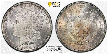1878-CC $1 MS62