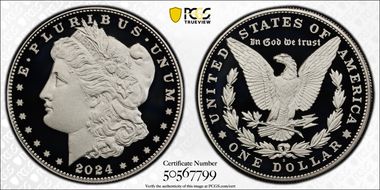 2024-S $1 Morgan Dollar First Strike PR70DCAM