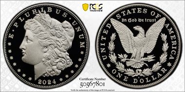2024-S $1 Morgan Dollar First Strike PR69DCAM