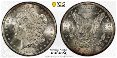 1885-CC $1 MS63