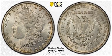 1887-O $1 MS63