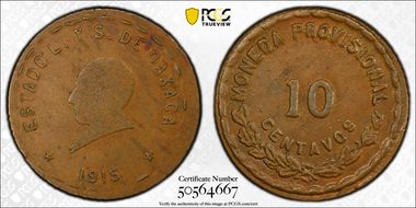 1915 10C KM-722 MS61BN