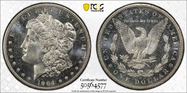 1904-O $1 MS65DMPL