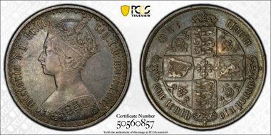 1872 Florin S-3893 XF40