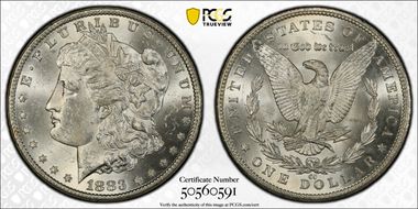 1883-CC $1 MS62