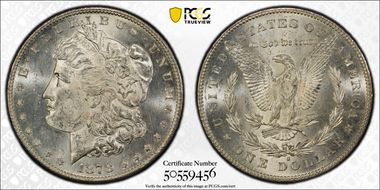 1878-S $1 MS63