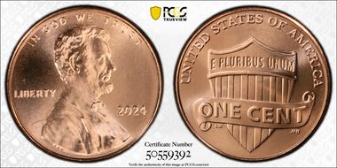 2024 1C Shield MS67RD