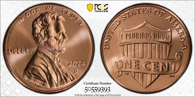 2024-D 1C Shield MS67RD