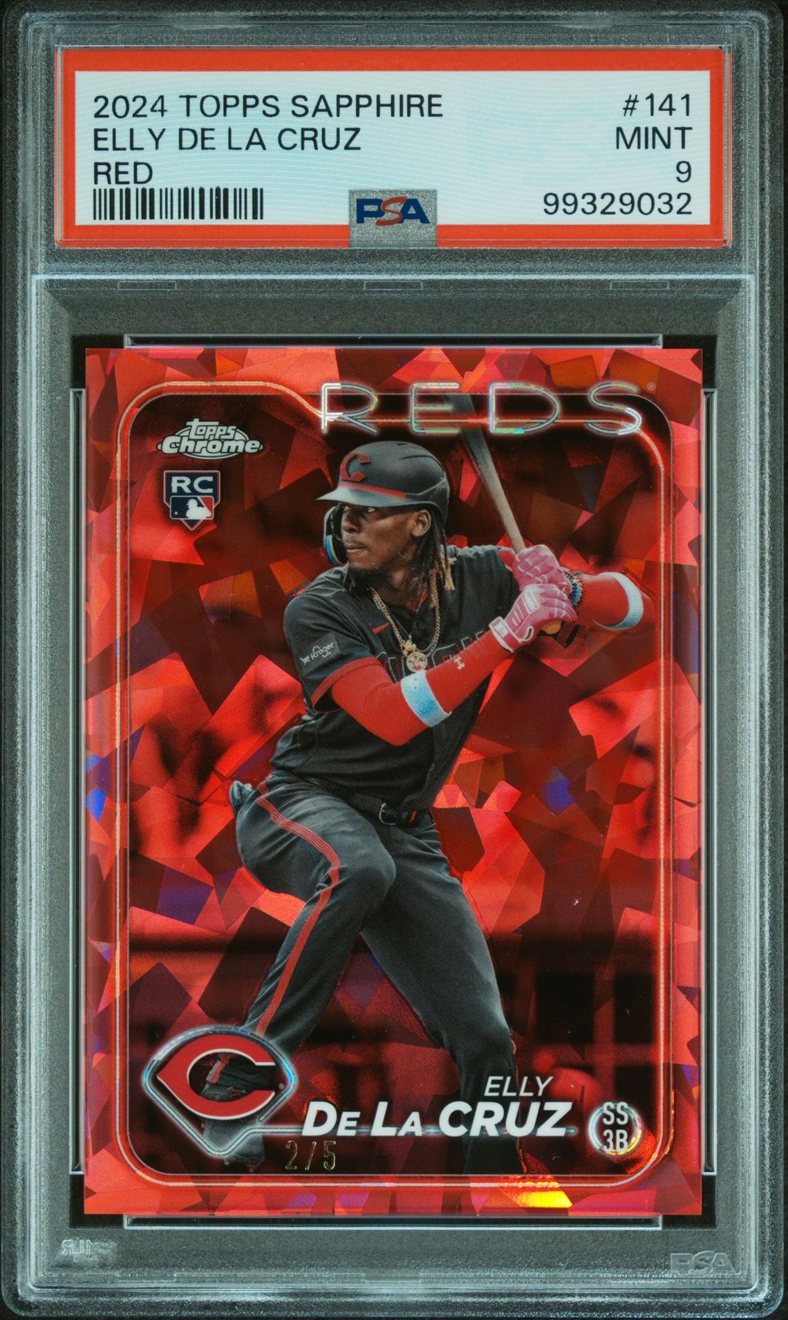 2024 Topps #141 Elly De La Cruz front