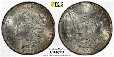 1888-S $1 MS64