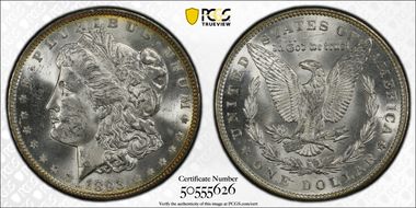 1893 $1 MS63