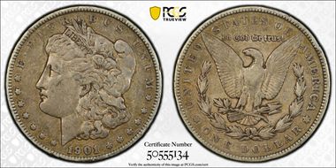 1901 $1 F15
