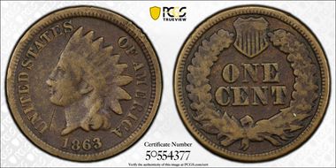 1863 1C N1