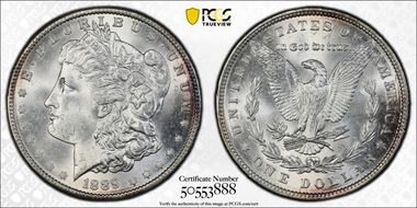 1889 $1 MS65