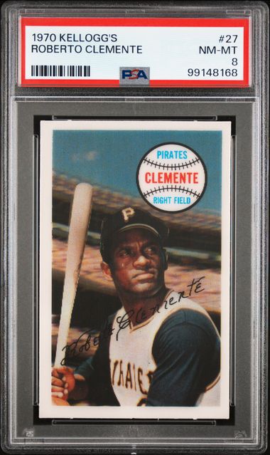 1970 Kellogg'S #27 Roberto Clemente front