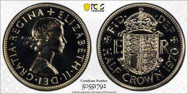 1970 1/2 Cr S-4145 PR68