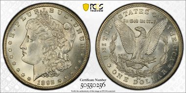 1892-CC $1 MS65