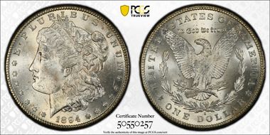 1894-S $1 MS64