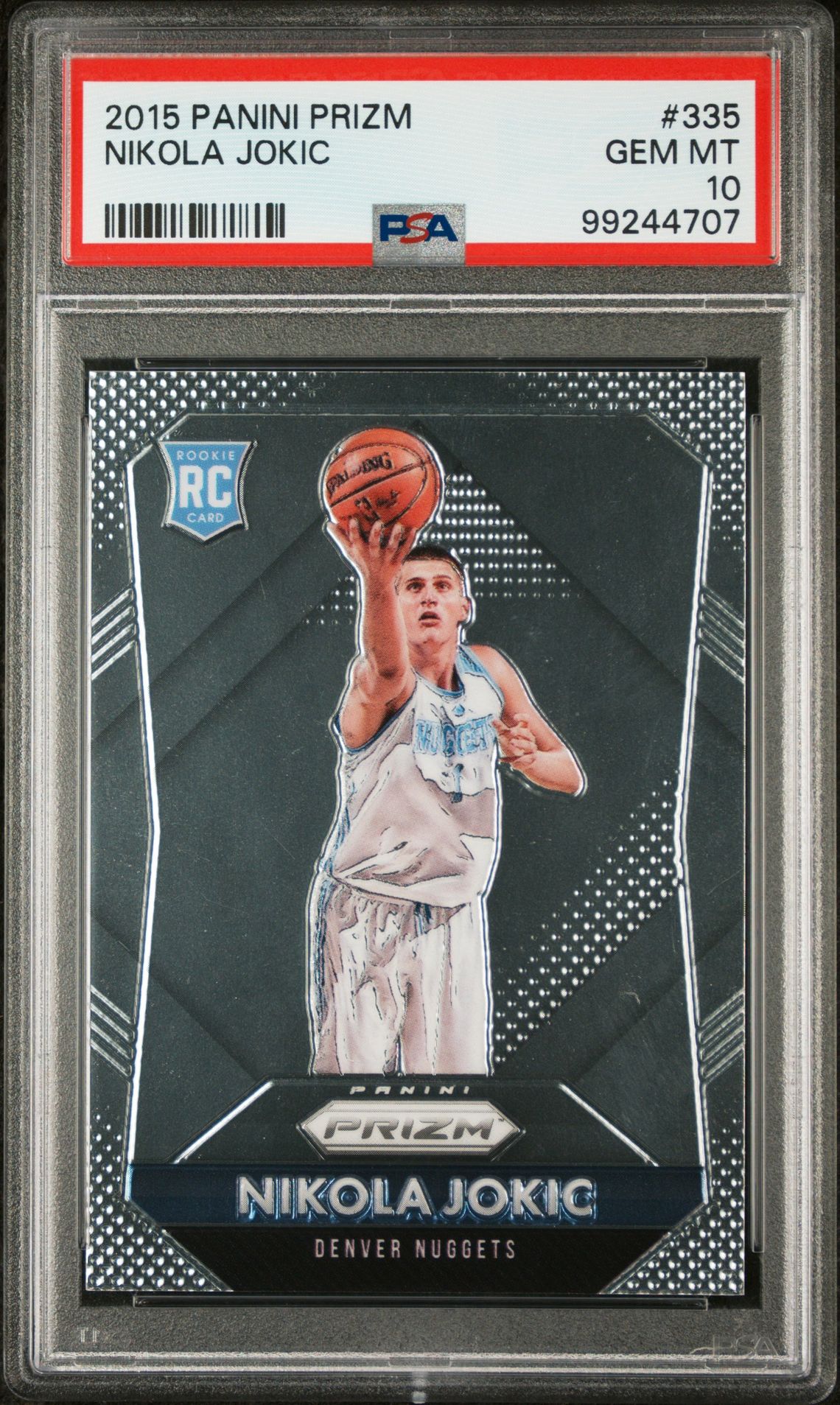 2015 Panini PANINI PRIZM #335 Nikola Jokic front