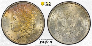 1884-O $1 MS63