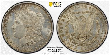 1880-O $1 AU55