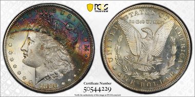1880-S $1 MS64+