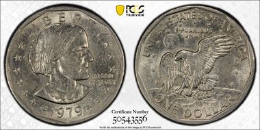 1979-P SBA$1 AU58