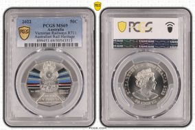 2022 50C Victorian Railways R711 Australian Rail Heritage MS69