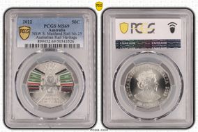 2022 50C NSW S. Maitland Rail No.25 Australian Rail Heritage MS69